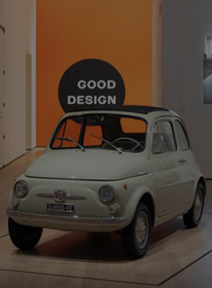 oase gavnlig status Fiat 500 Serie F al MoMA